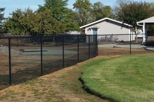 chain link fence